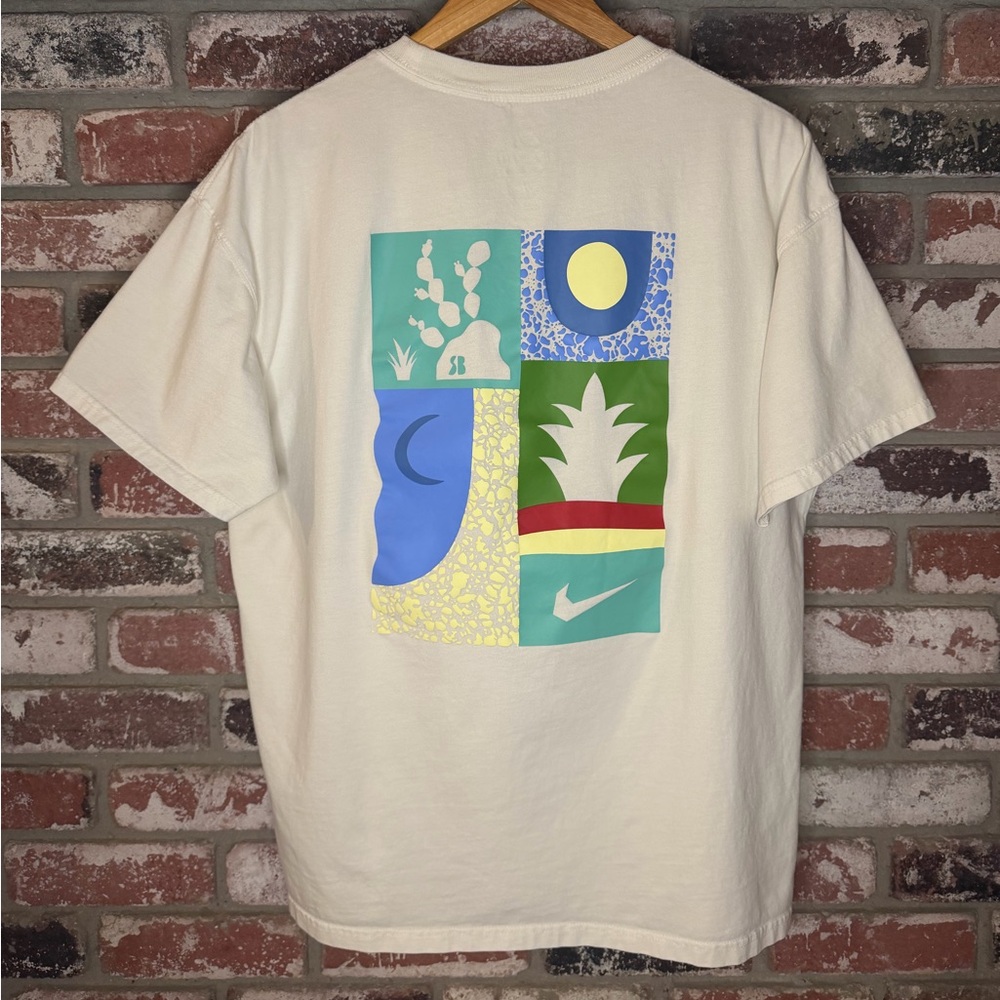 Men’s Nike SB Nature Succulents - Skateboard Tee - Large, EUC